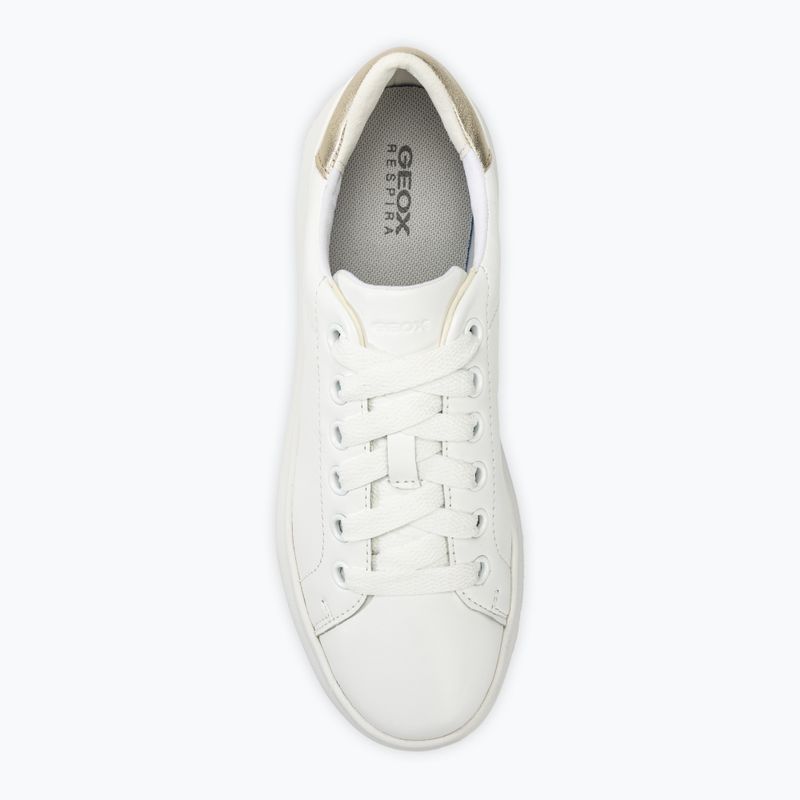 Încălțăminte pentru femei Geox Spherica EC4.1 white/gold 6