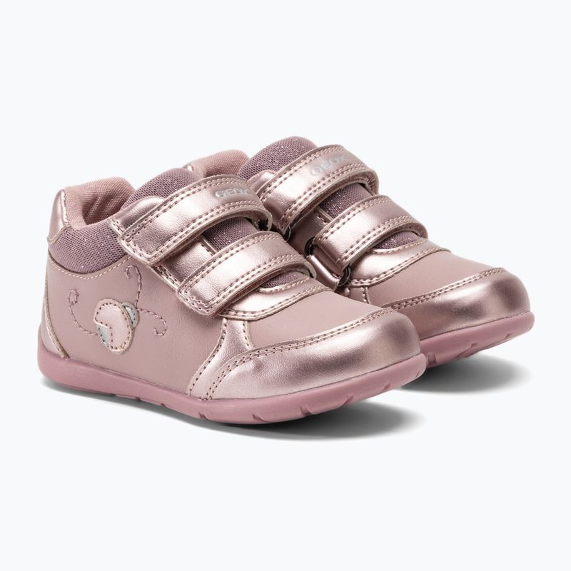 Încălțăminte pentru copii Geox Elthan rose/silver 4