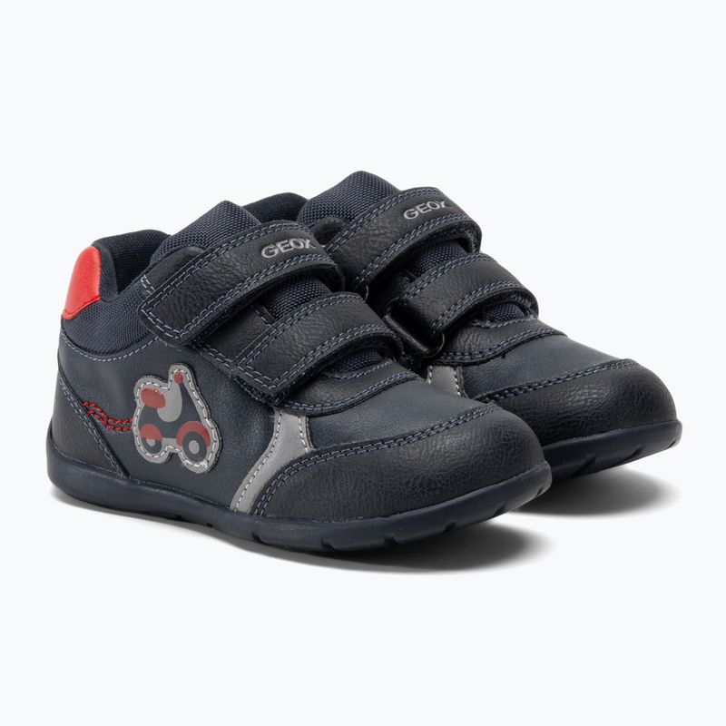 Încălțăminte pentru copii Geox Elthan navy/red 4