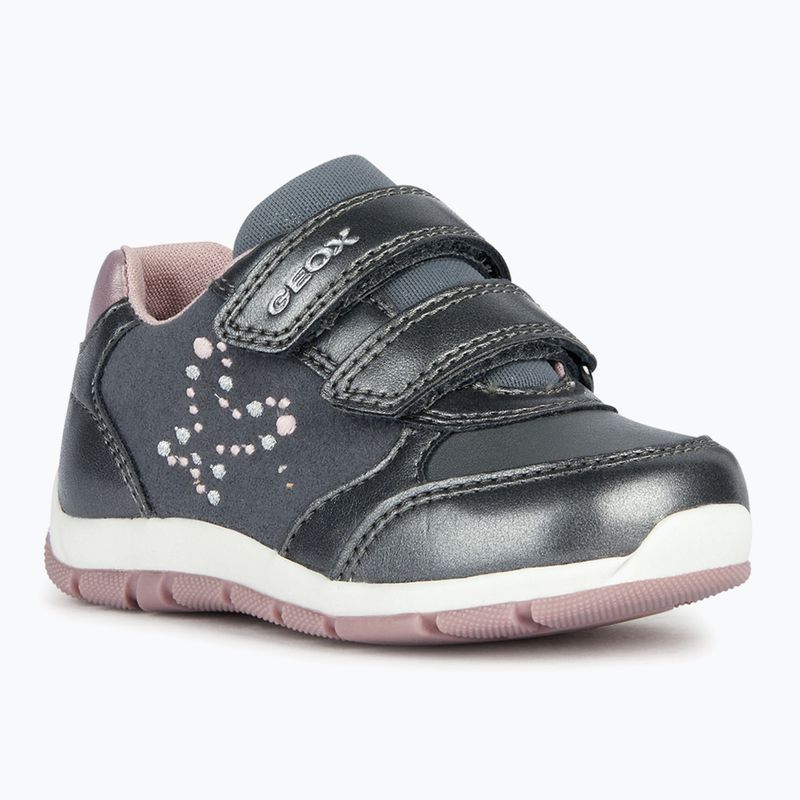 Încălțăminte pentru copii Geox Heira dark grey/dark pink