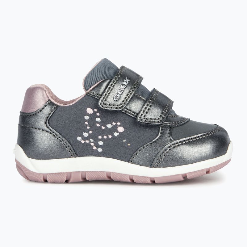 Încălțăminte pentru copii Geox Heira dark grey/dark pink