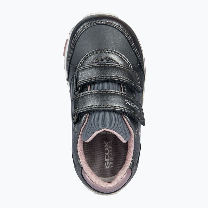 Încălțăminte pentru copii Geox Heira dark grey/dark pink