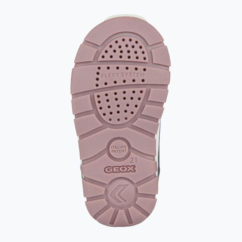 Încălțăminte pentru copii Geox Heira dark grey/dark pink