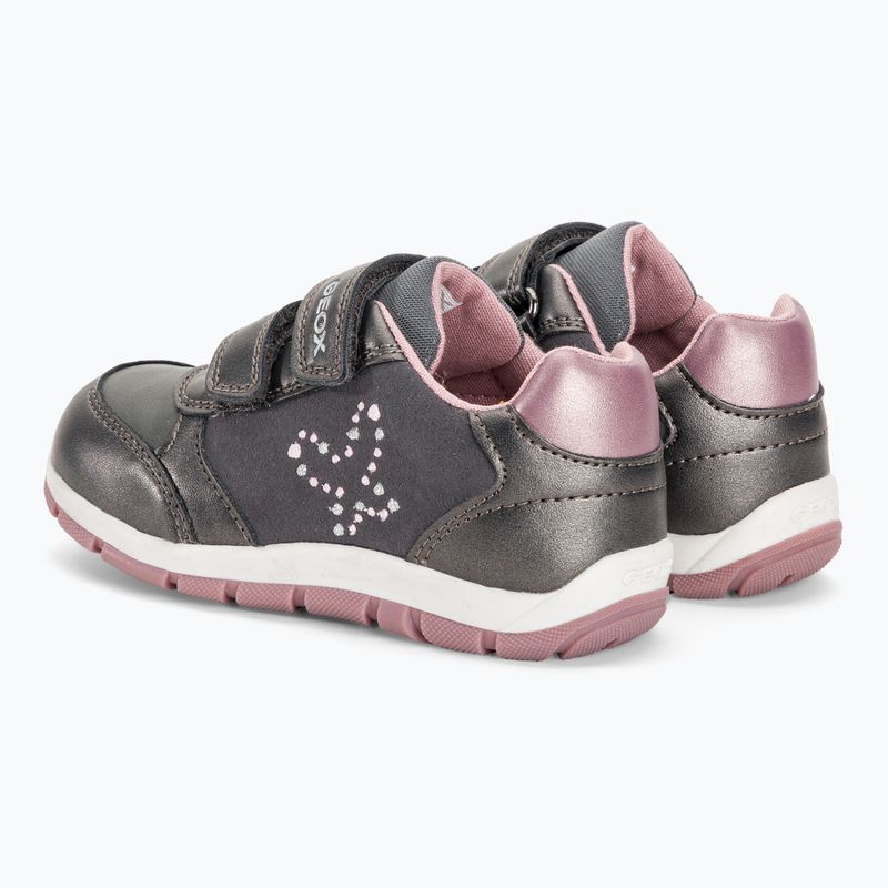 Încălțăminte pentru copii Geox Heira dark grey/dark pink