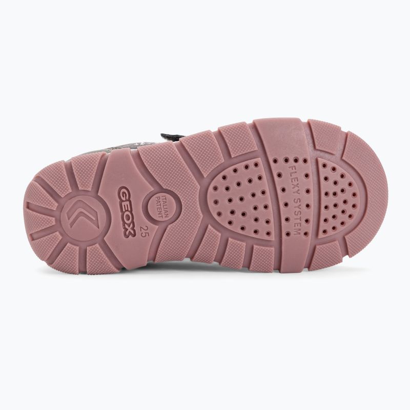 Încălțăminte pentru copii Geox Heira dark grey/dark pink