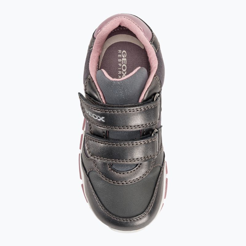 Încălțăminte pentru copii Geox Heira dark grey/dark pink