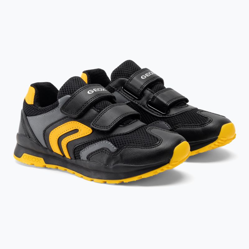 Încălțăminte pentru copii Geox Pavel black/gold