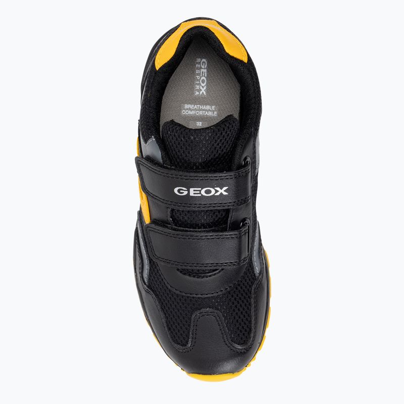 Încălțăminte pentru copii Geox Pavel black/gold