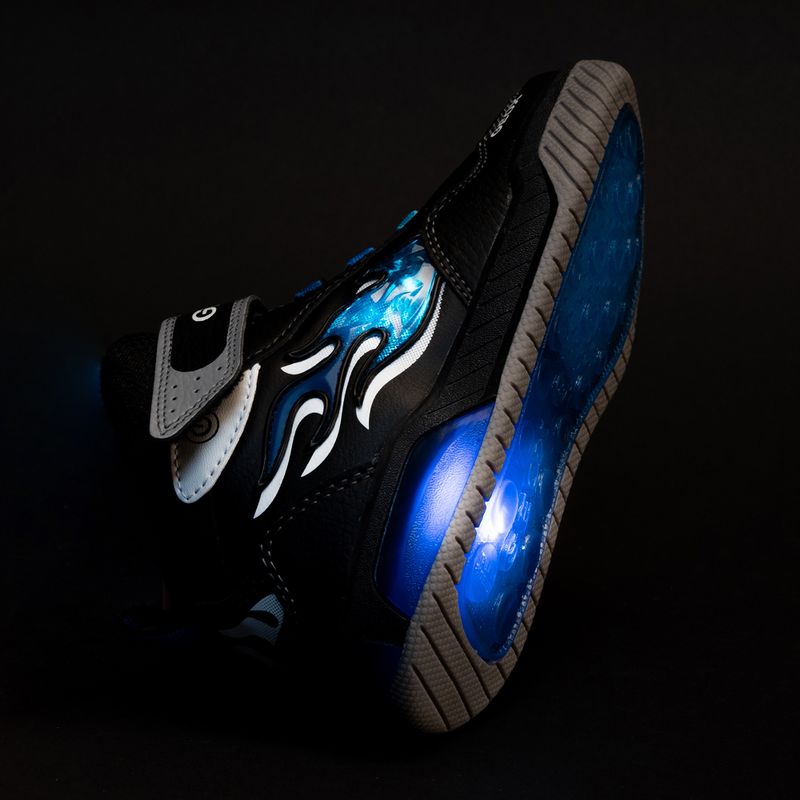 Încălțăminte pentru copii Geox Inek black/blue 7