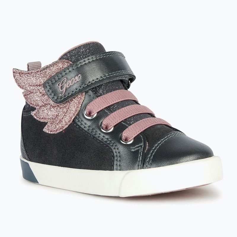 Încălțăminte pentru copii Geox Kilwi dark grey/rose