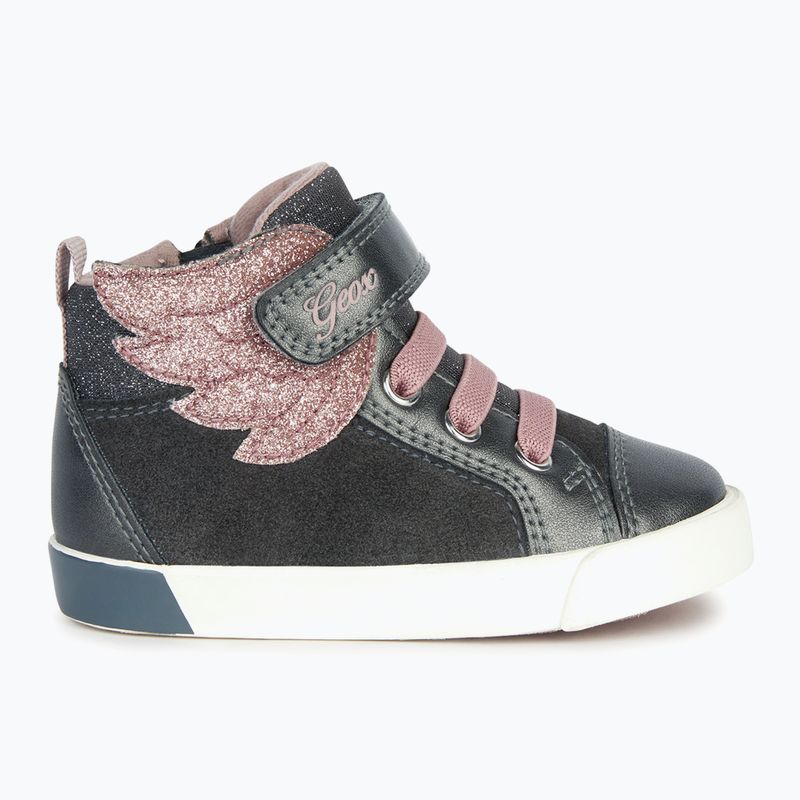 Încălțăminte pentru copii Geox Kilwi dark grey/rose