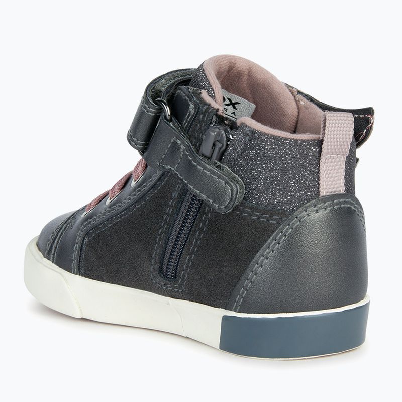 Încălțăminte pentru copii Geox Kilwi dark grey/rose