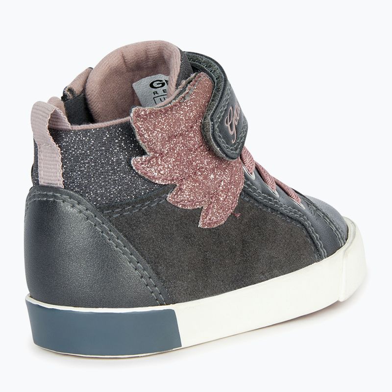 Încălțăminte pentru copii Geox Kilwi dark grey/rose
