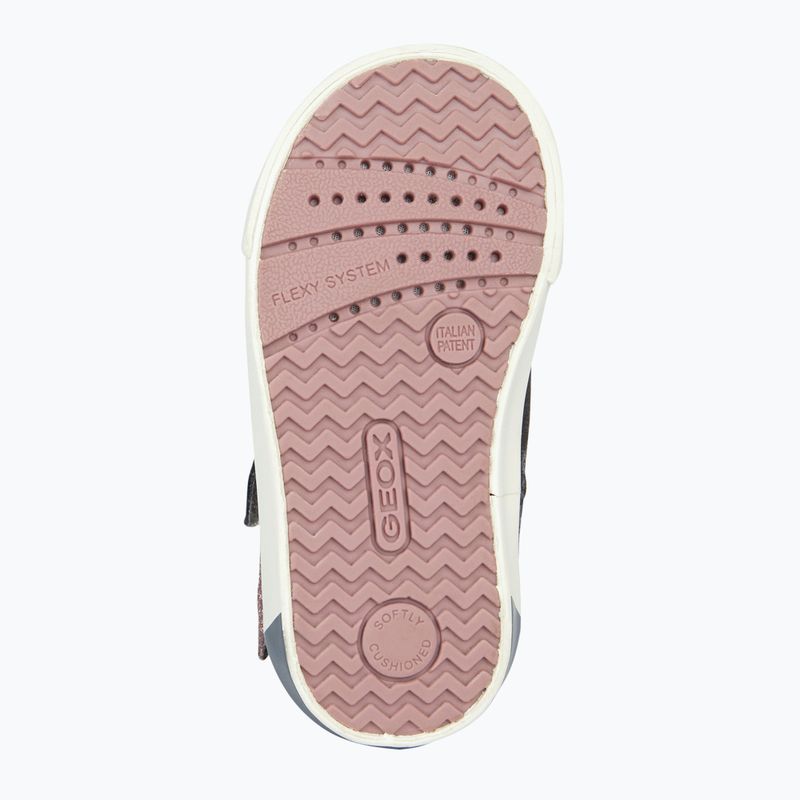 Încălțăminte pentru copii Geox Kilwi dark grey/rose