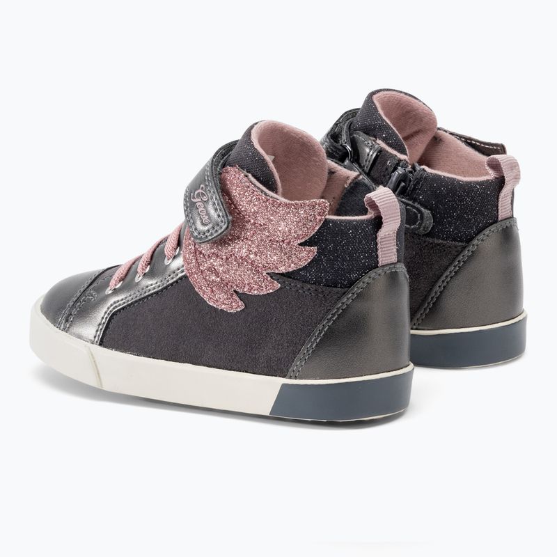 Încălțăminte pentru copii Geox Kilwi dark grey/rose