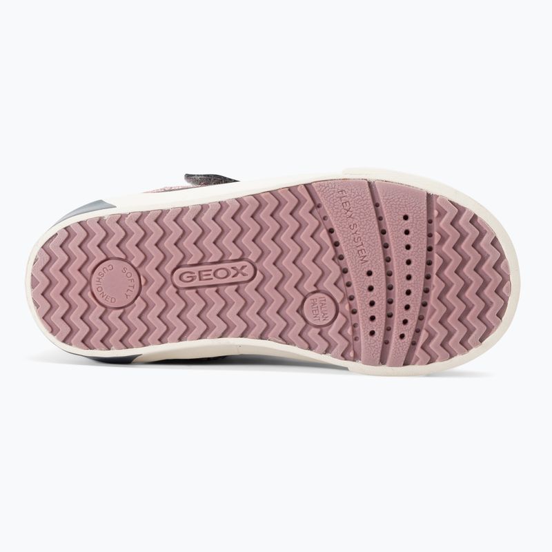 Încălțăminte pentru copii Geox Kilwi dark grey/rose