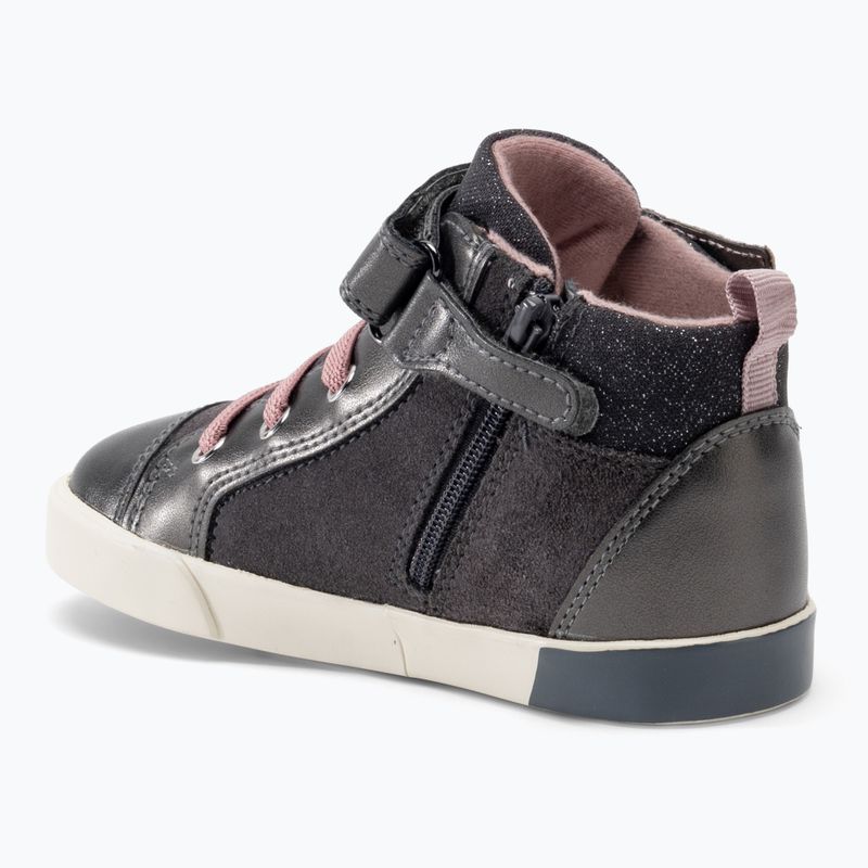Încălțăminte pentru copii Geox Kilwi dark grey/rose