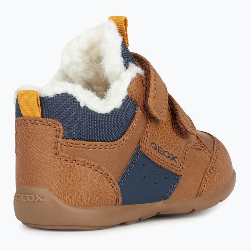 Încălțăminte pentru copii Geox Elthan tobacco/navy 10