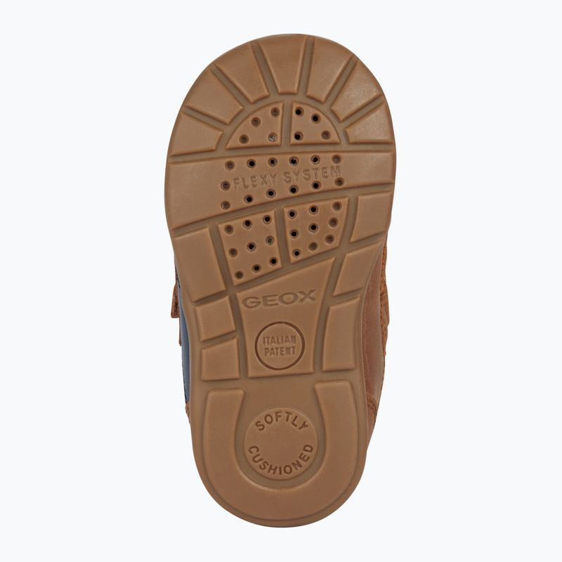 Încălțăminte pentru copii Geox Elthan tobacco/navy 12