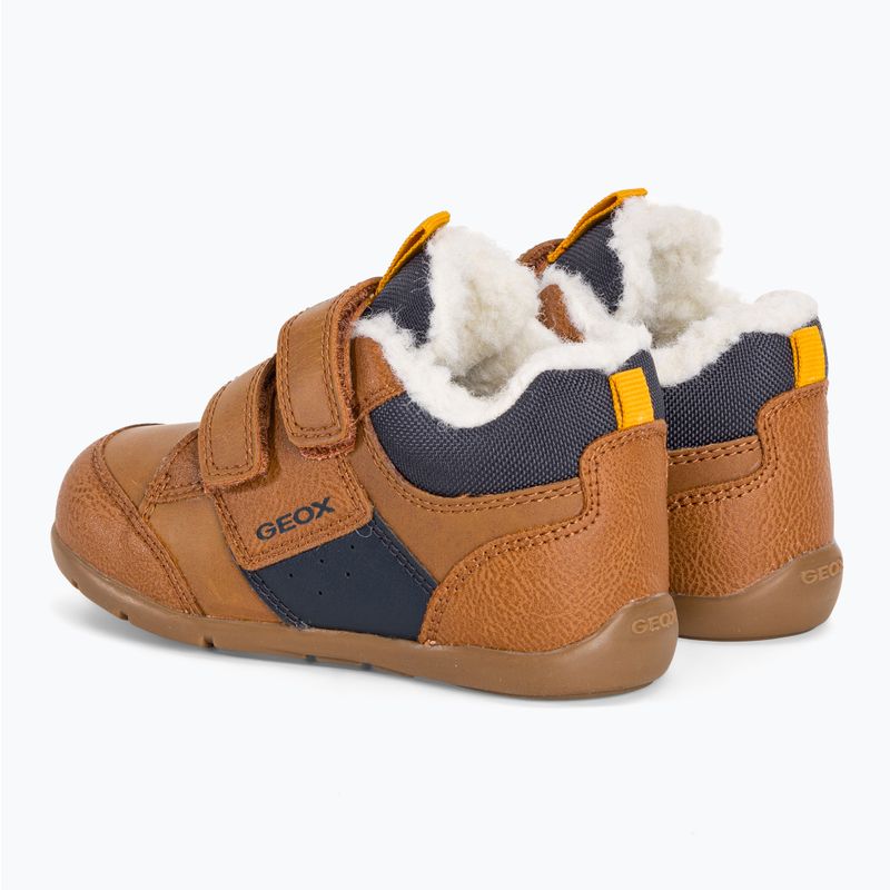 Încălțăminte pentru copii Geox Elthan tobacco/navy 3
