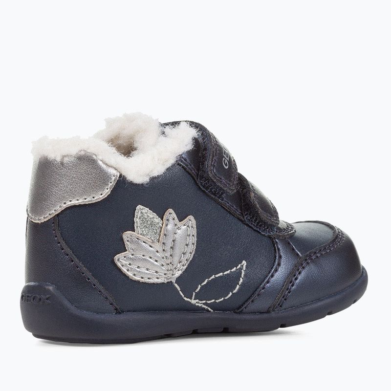 Încălțăminte pentru copii Geox Elthan navy/dark silver 10