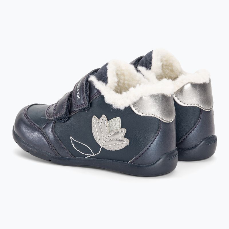 Încălțăminte pentru copii Geox Elthan navy/dark silver 3