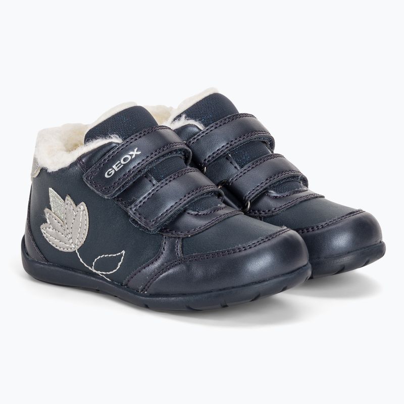 Încălțăminte pentru copii Geox Elthan navy/dark silver 4