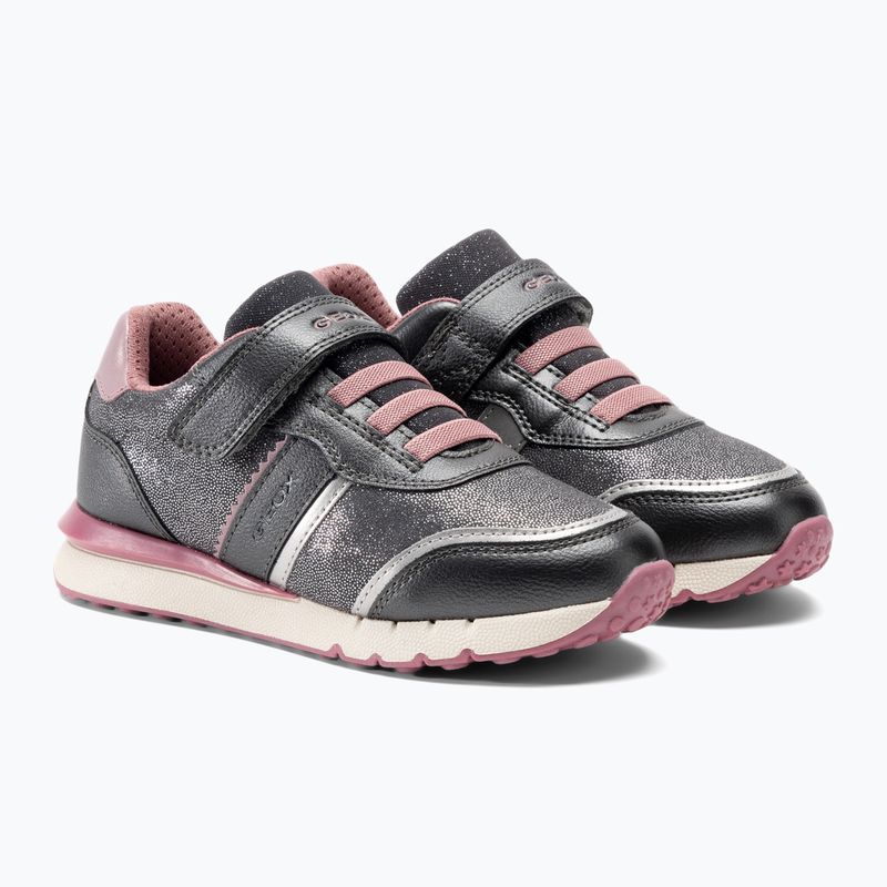 Încălțăminte pentru copii Geox Fastics grey/old rose 4