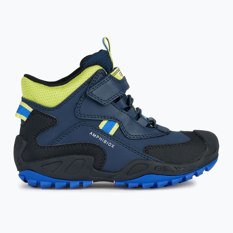 Încălțăminte junior Geox New Savage Abx navy/lime green 8