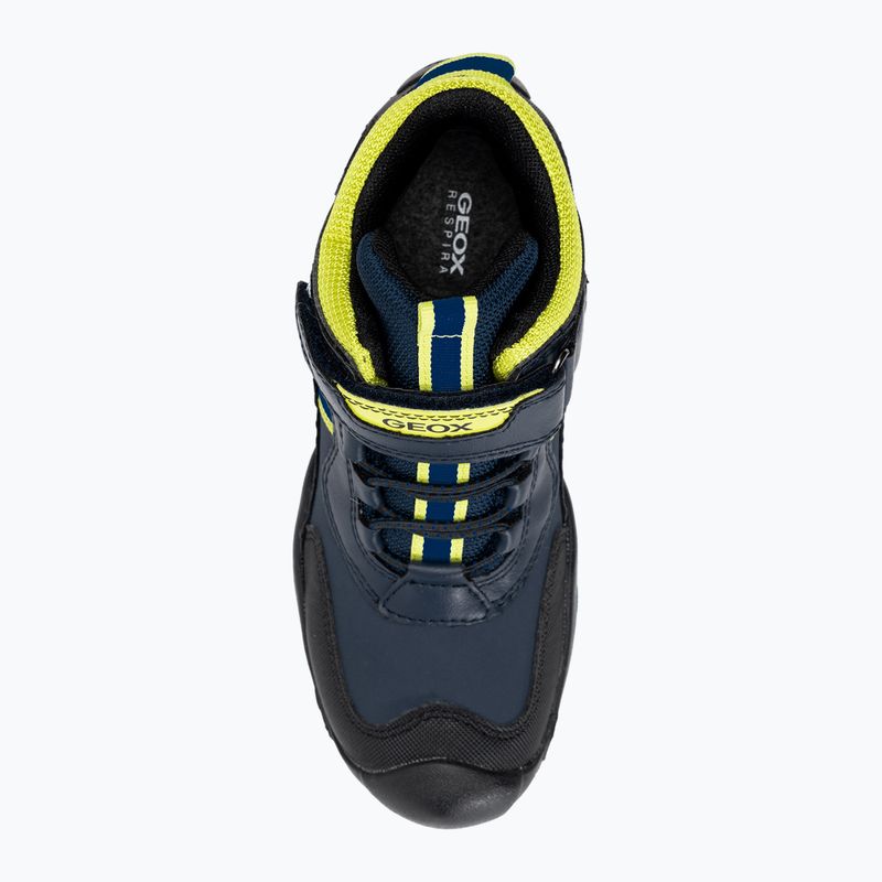Încălțăminte junior Geox New Savage Abx navy/lime green 6