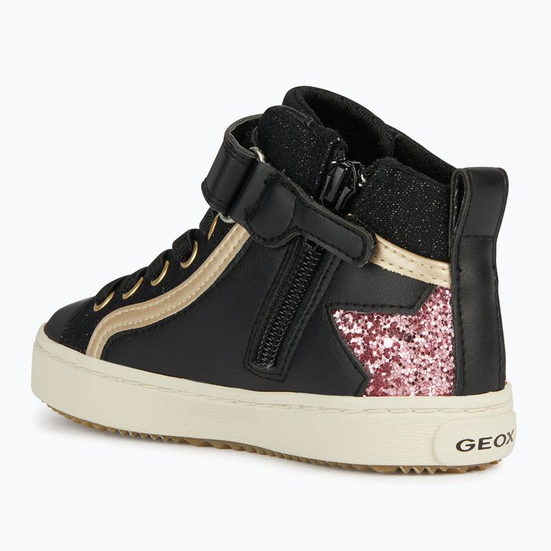 Încălțăminte pentru copii Geox Kalispera black/dark pink