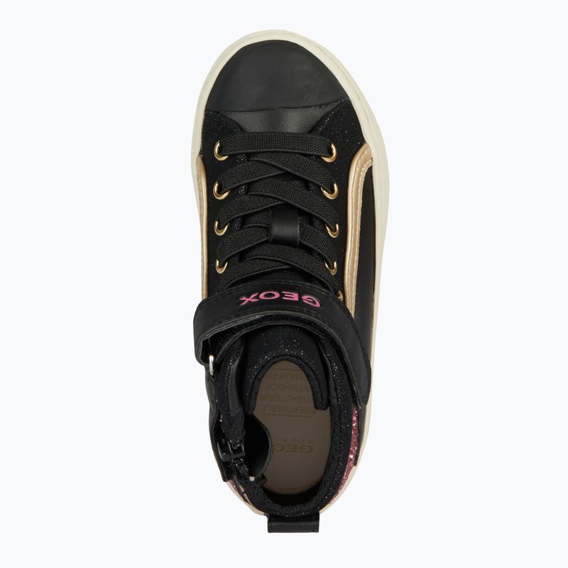 Încălțăminte pentru copii Geox Kalispera black/dark pink