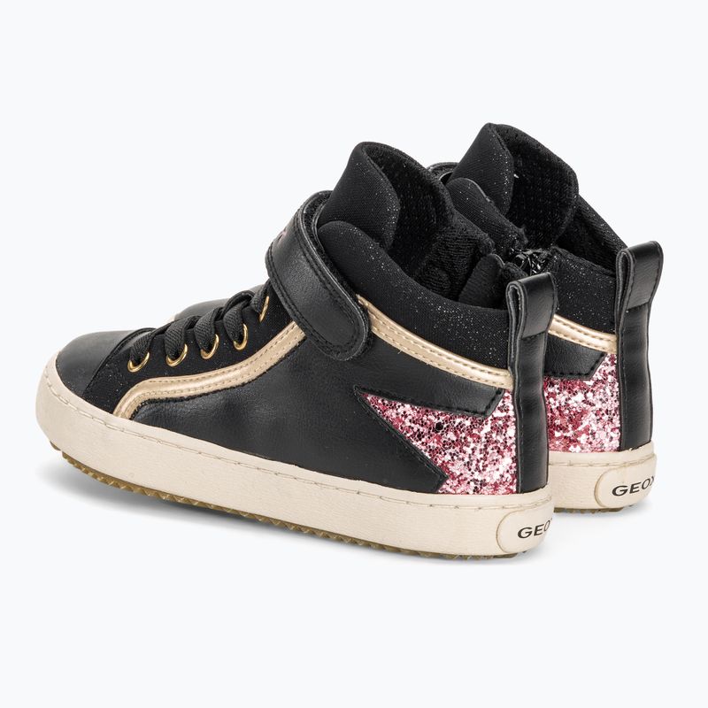 Încălțăminte pentru copii Geox Kalispera black/dark pink