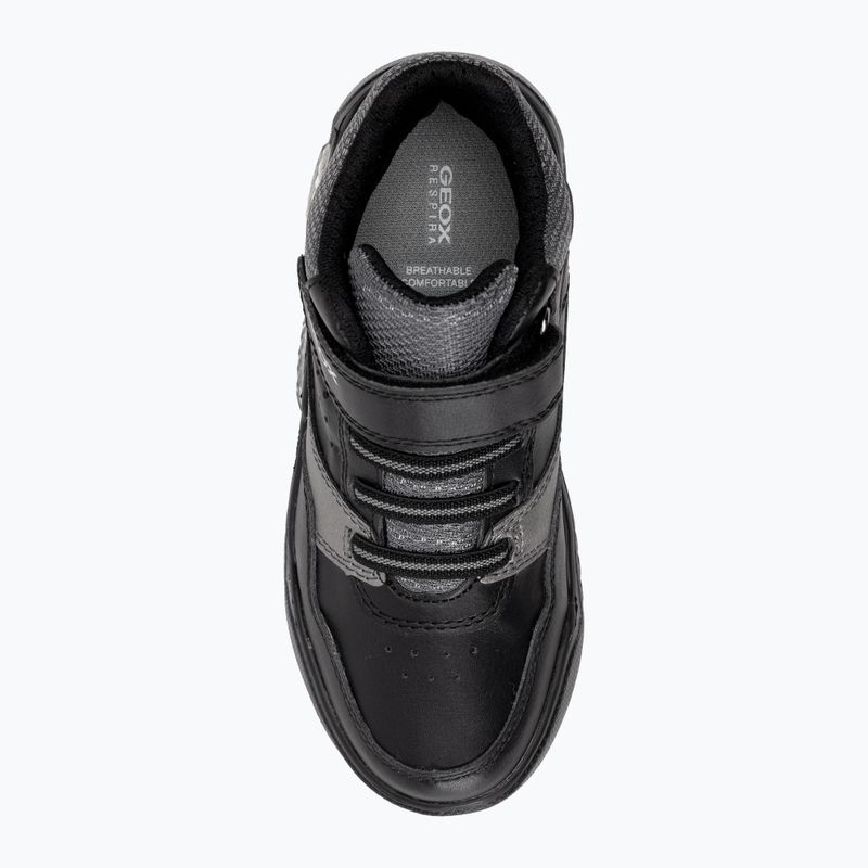 Încălțăminte pentru copii Geox Illuminus black/dark grey 6
