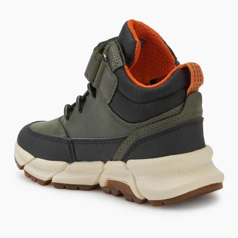 Încălțăminte pentru juniori Geox Flexyper Plus military/orange 3