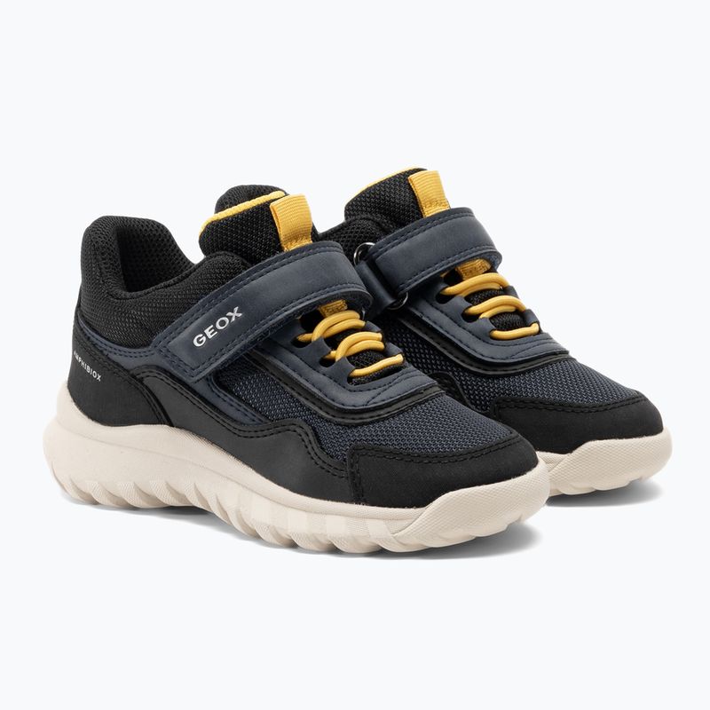 Încălțăminte junior Geox Simbyos Abx navy/gold 4