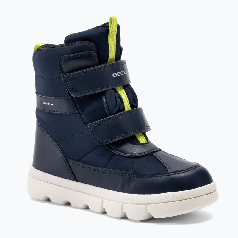 Încălțăminte junior Geox Willaboom Abx navy/lime green