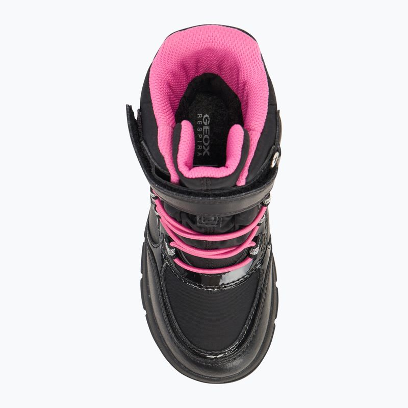 Ghete de zăpadă pentru copii Geox Willaboom B A black / multicolor 5