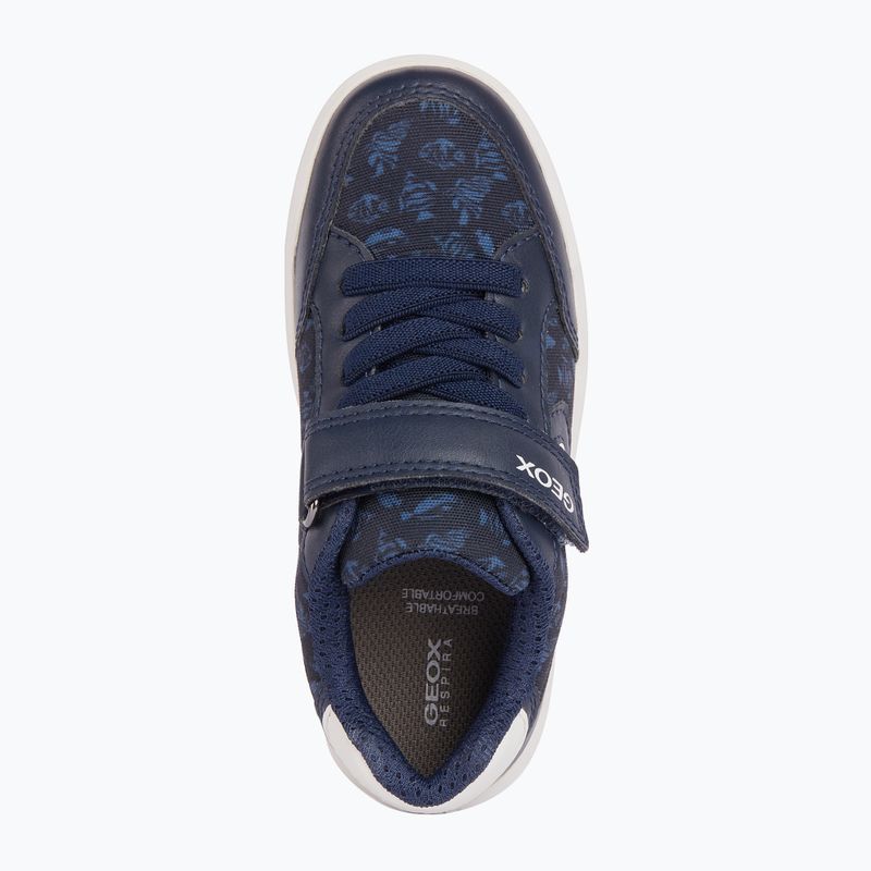 Încălțăminte pentru junior Geox Arzach ocean blue/stazony white 13
