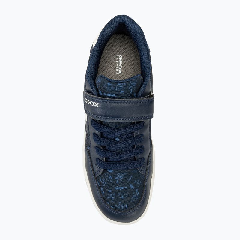 Încălțăminte pentru junior Geox Arzach ocean blue/stazony white 6
