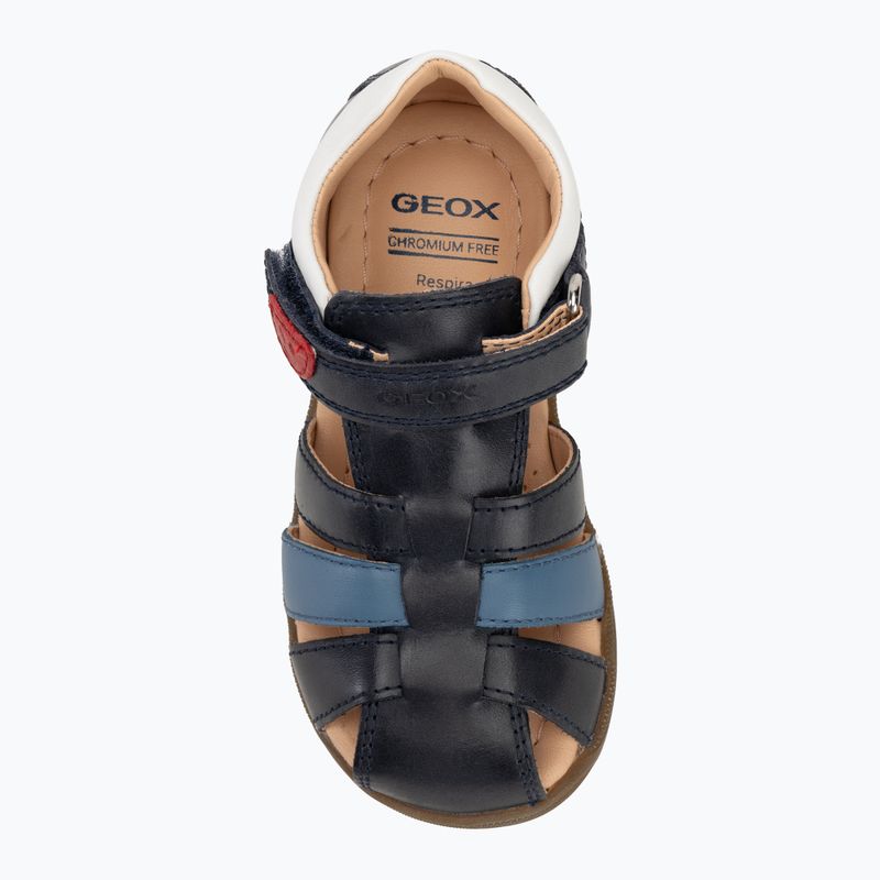 Sandale pentru copii Geox Macchia navy/light blue 5