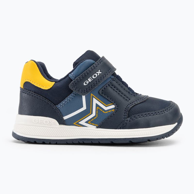 Încălțăminte pentru copii  Geox Rishon nylon navy / yellow 2