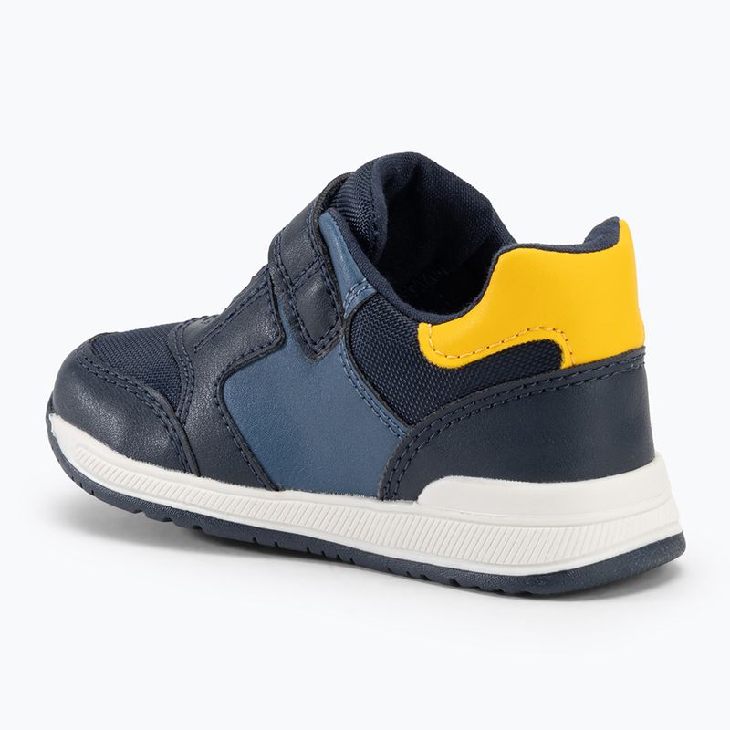 Încălțăminte pentru copii  Geox Rishon nylon navy / yellow