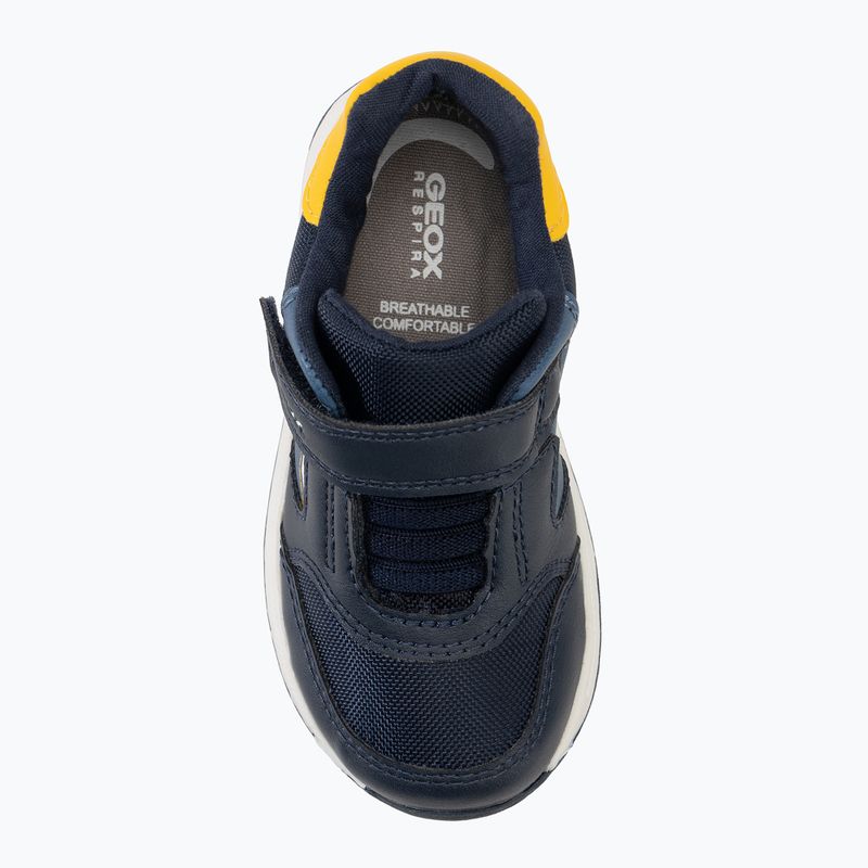 Încălțăminte pentru copii  Geox Rishon nylon navy / yellow