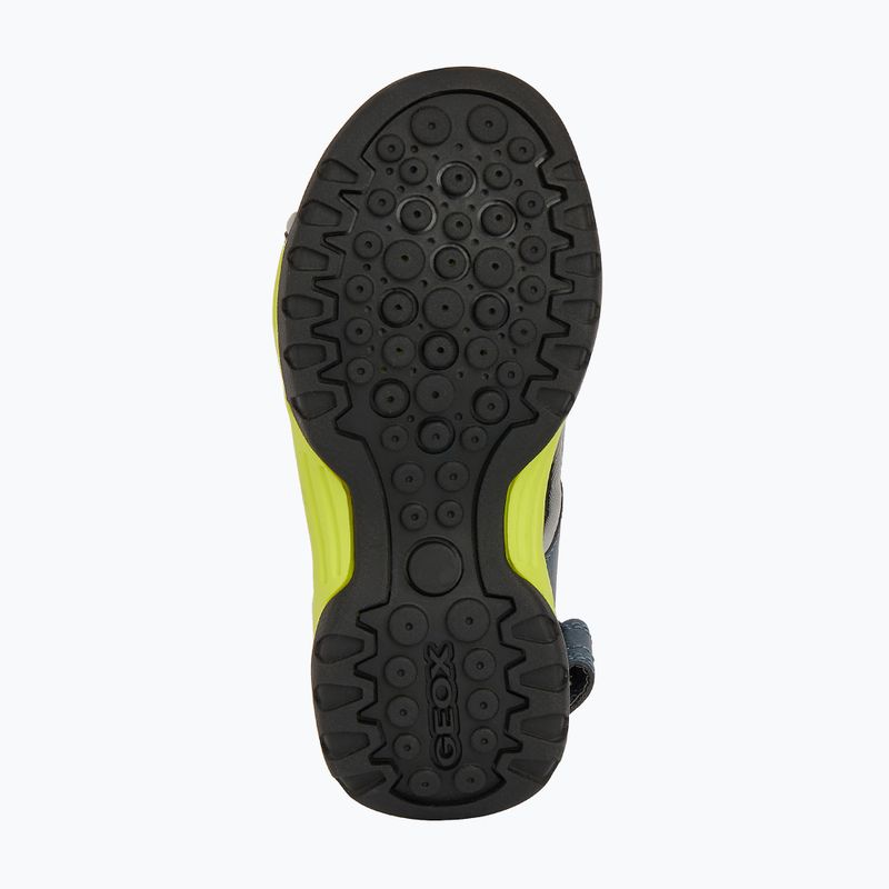 Sandale pentru juniori Geox Borealis avio/lime 12