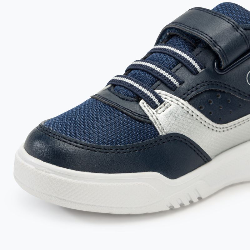 Încălțăminte pentru junior Geox Illuminus ocean blue/silver 7
