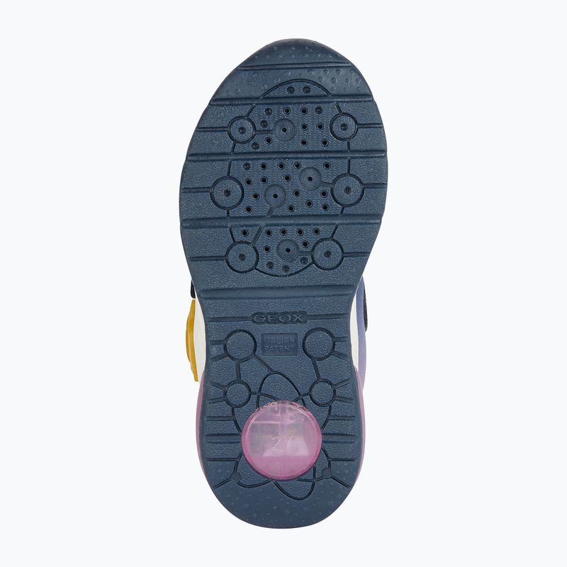 Încălțăminte pentru junior Geox Spaceclub navy/lavender 14