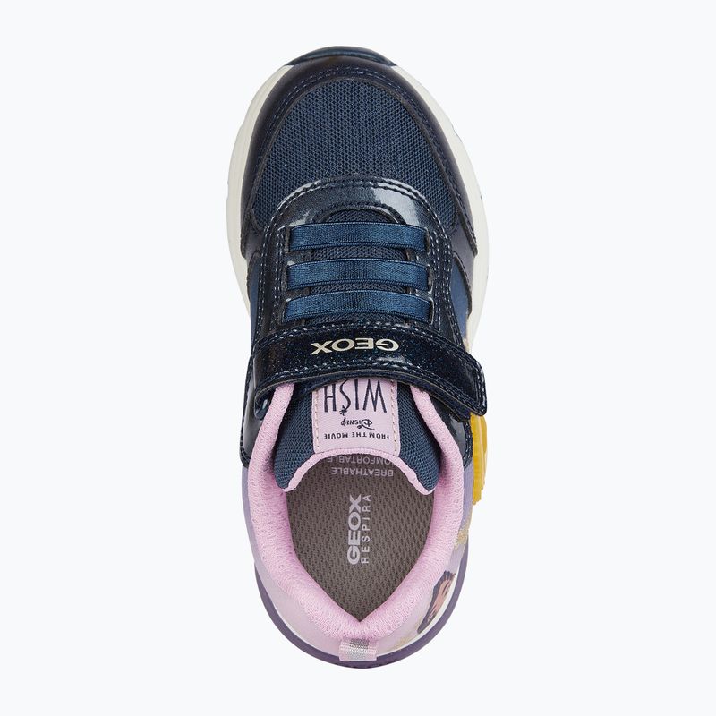 Încălțăminte pentru junior Geox Spaceclub navy/lavender 15