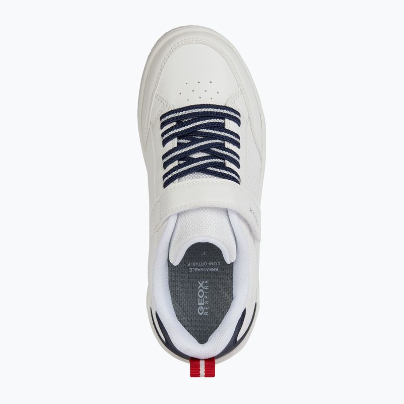 Încălțăminte pentru junior Geox Washiba white/ocean blue 13