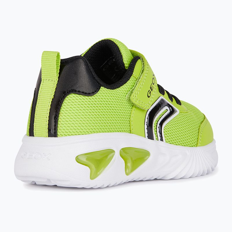 Încălțăminte pentru junior Geox Assister lime/black 5